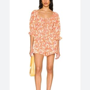 Free people show me love Floral romper